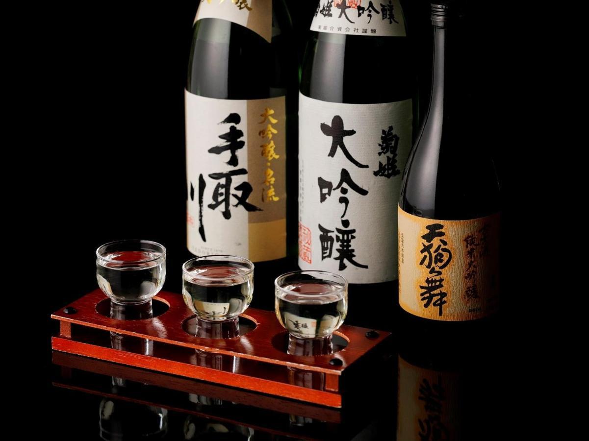 Kanazawa Hakuchoro Hotel Sanraku -Natural Hot Spring- Esterno foto Sake